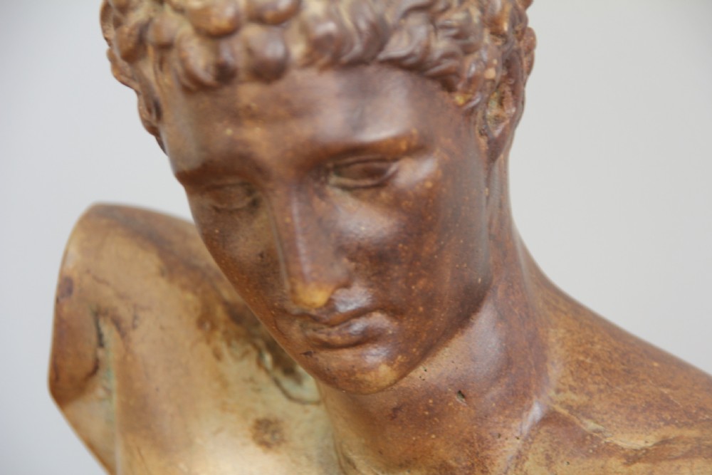 An early 20th century stoneware Bust  View VII