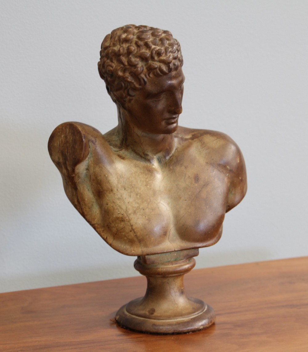 An early 20th century stoneware Bust  View IX