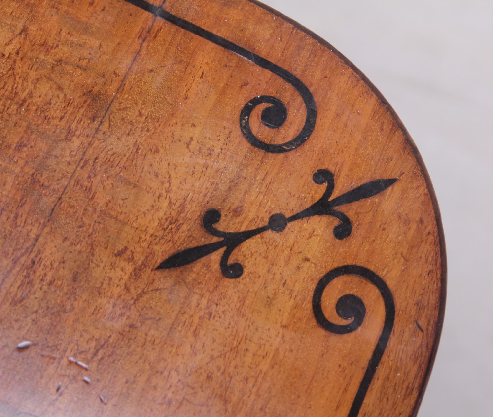 A Regency mahogany sofa table. View XII