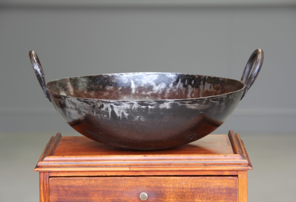 A 19th century cast iron Gudrun pot.