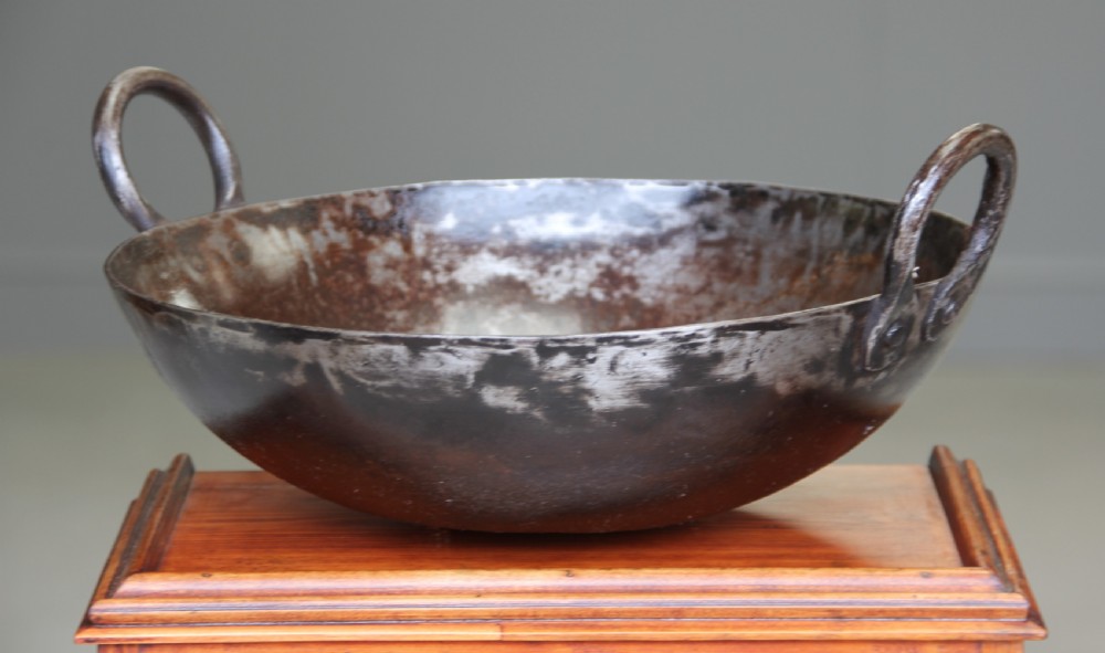 A 19th century cast iron Gudrun pot. View IV