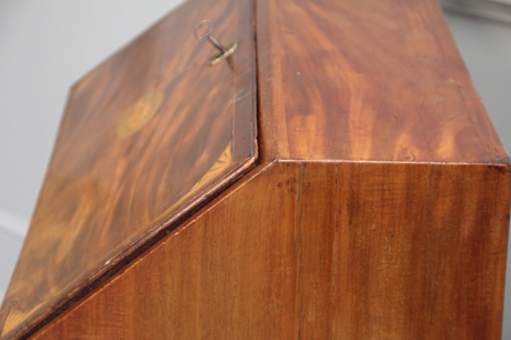 A George III Mahogany Bureau. View V