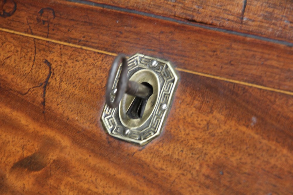 A George III Mahogany Bureau. View VII