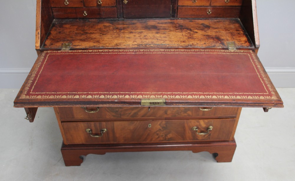 A George III Mahogany Bureau. View VIII