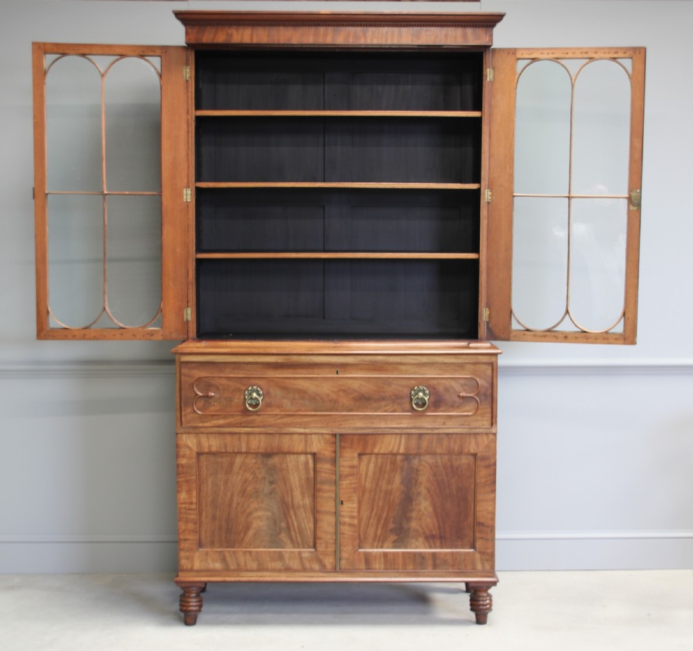 A William IV Mahogany Secretaire  View III