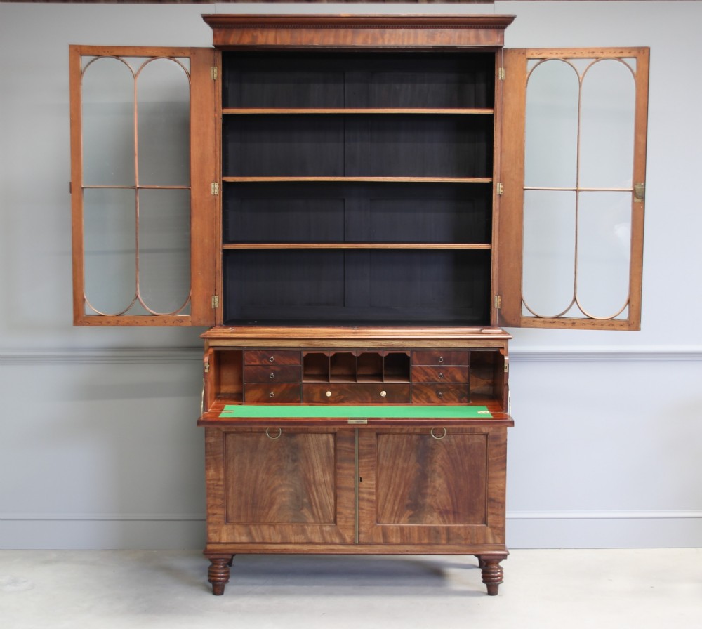 A William IV Mahogany Secretaire  View V