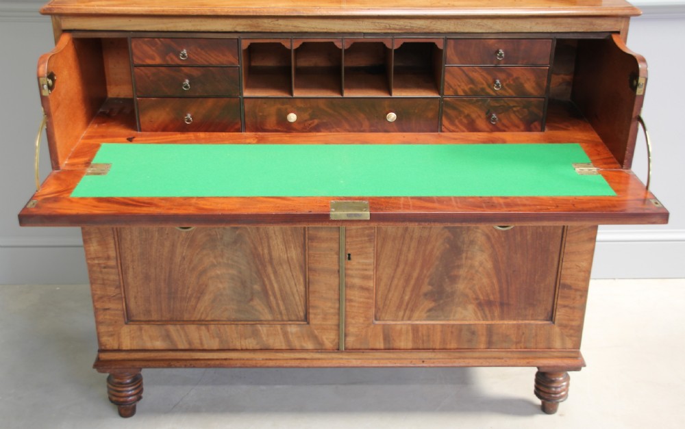 A William IV Mahogany Secretaire  View VIII