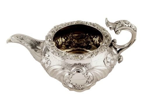 Antique Georgian Sterling Silver Jug 1827