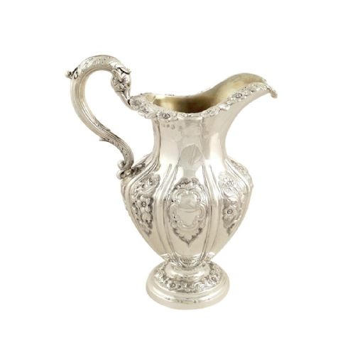 Antique Scottish Sterling Silver Jug - Edinburgh 1837
