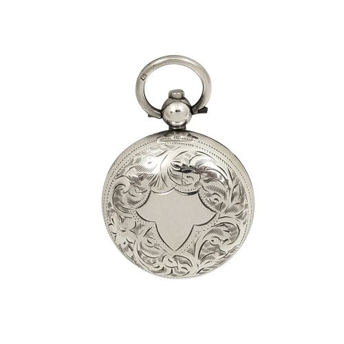 Antique Edwardian Sterling Silver Sovereign Case 1907