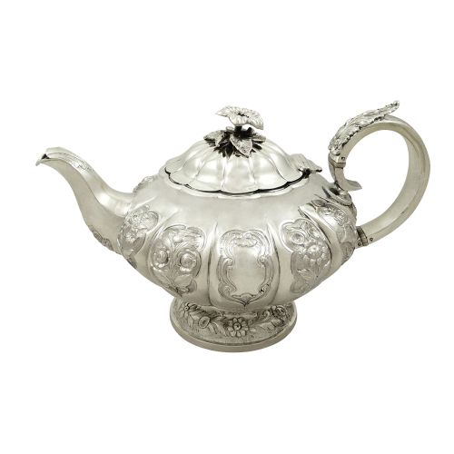 Antique William IV Sterling Silver Teapot 1836