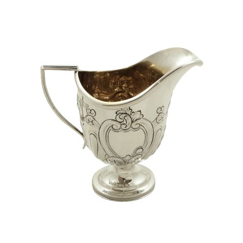 Antique Edwardian Sterling Silver Jug 1901