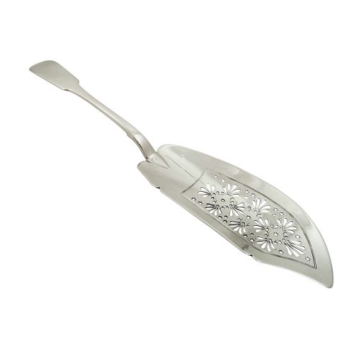 Antique William IV Irish Sterling Silver Fish Slice - Dublin 1836
