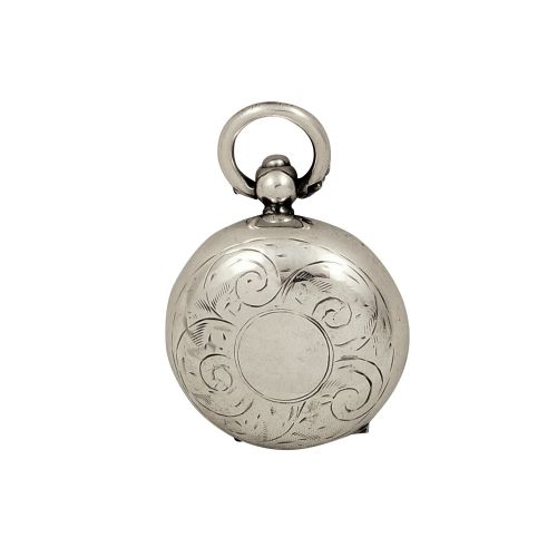 Antique Sterling Silver Sovereign Case 1914