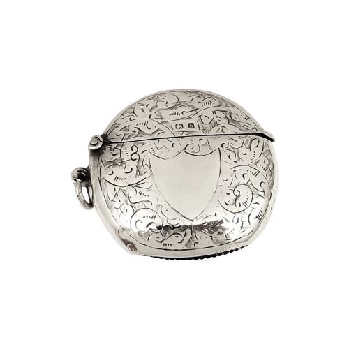 Antique Edwardian Sterling Silver Vesta 1907