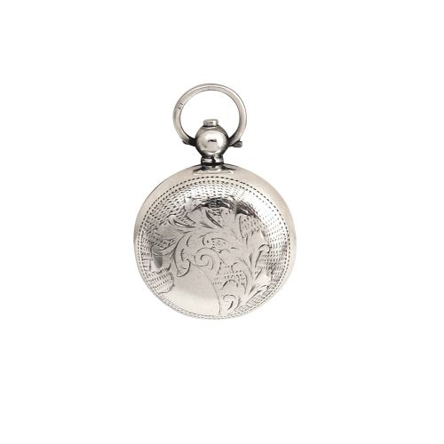Antique Edwardian Sterling Silver Sovereign Case 1905