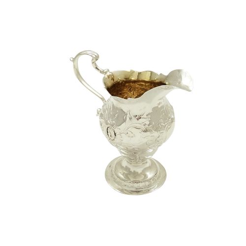 Antique Georgian Sterling Silver Jug 1767