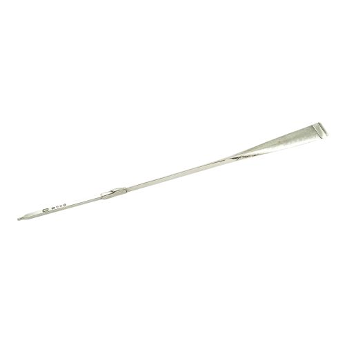 Antique Victorian Sterling Silver Rowing Oar Cocktail Stirrer 1873