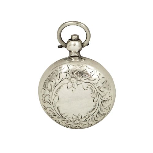 Antique Edwardian Sterling Silver Sovereign Case 1907