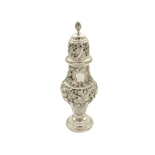 Antique Edwardian Sterling Silver Sugar Shaker / Caster 1906