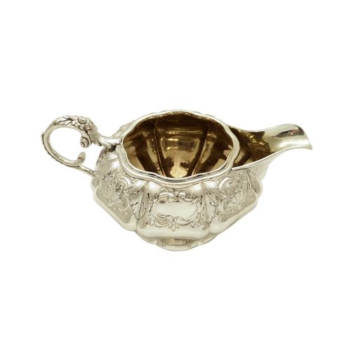 Antique Georgian Sterling Silver Jug 1827