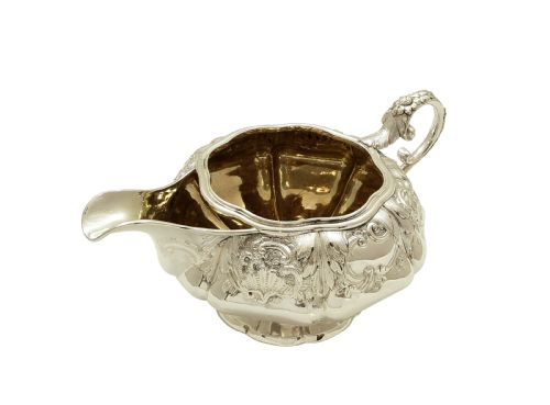 fig 1. Antique Georgian Sterling Silver Jug 1827