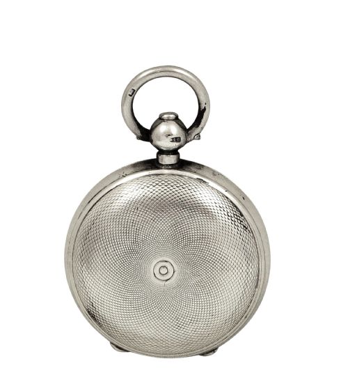 fig 1. Antique Edwardian Sterling Silver Sovereign Case 1909