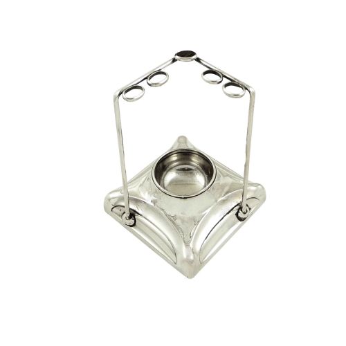 Antique Sterling Silver Hat Pin Stand 1922