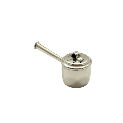 Antique Victorian Sterling Silver Novelty Pepperette / Pepper Pot 1897