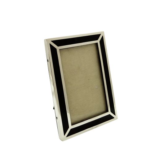 Antique Sterling Silver & Tortoiseshell 7" Photo Frame 1916