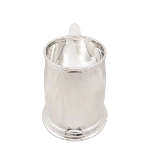fig 1. Vintage Sterling Silver Pint Mug / Tankard 1944