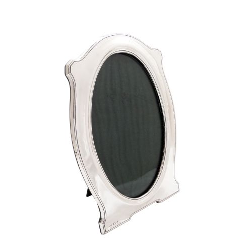 Antique Sterling Silver Oval 9 1/2" Photo Frame 1915
