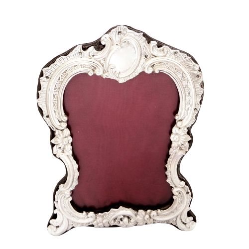 Antique Victorian Sterling Silver 8" Photo Frame 1896