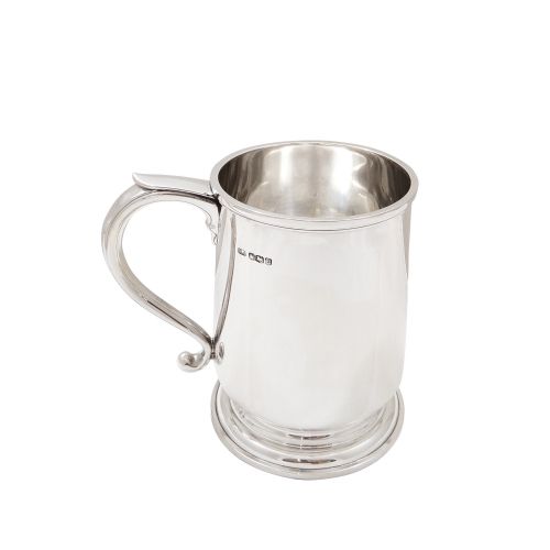 Antique Sterling Silver Pint Mug / Tankard 1944