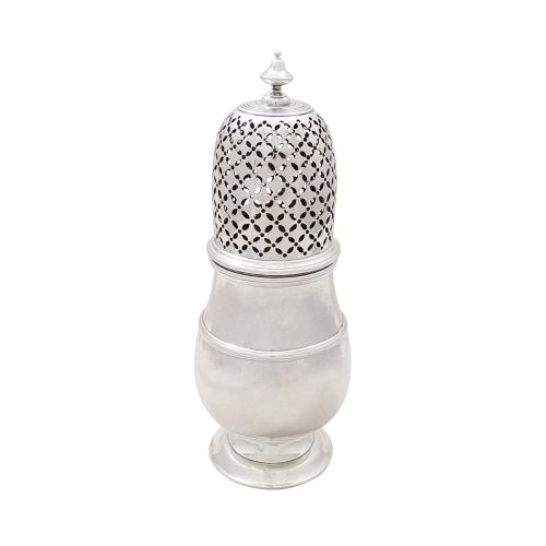 Antique Irish Georgian Sterling Silver Sugar Caster/shaker - Dublin 1798
