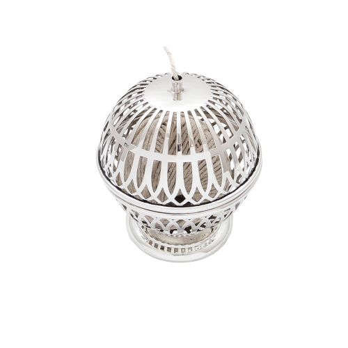 Antique Edwardian Sterling Silver String Box / Holder 1908