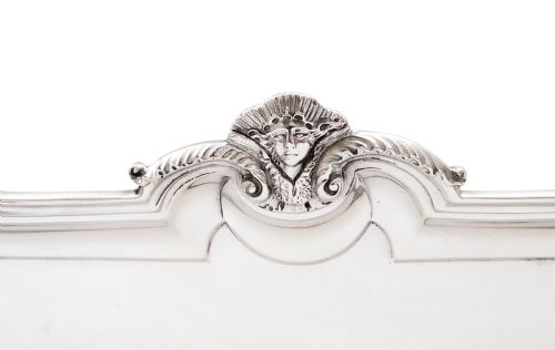 fig 1. Antique Edwardian Sterling Silver 13 1/2