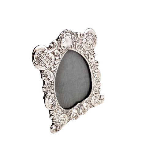 Antique Victorian Sterling Silver 8" Photo Frame 1896