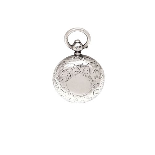 Antique Sterling Silver Sovereign Case 1912
