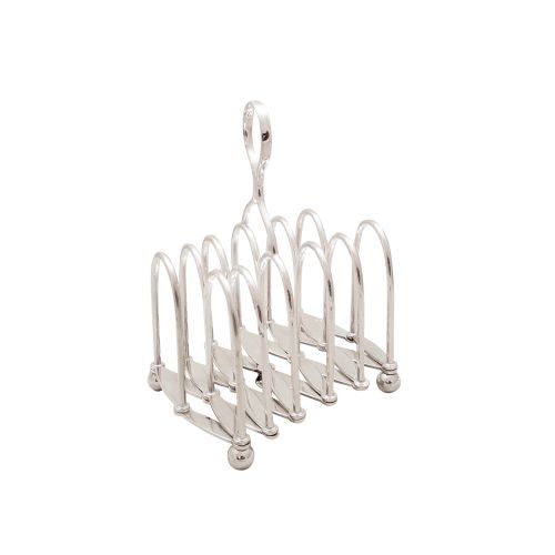 Antique Victorian Silver Plated Expanding Toast Rack C1870