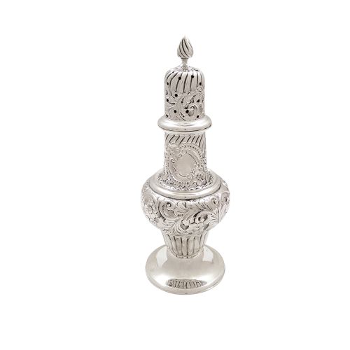 Antique Edwardian Sterling Silver Sugar Shaker / Caster 1901