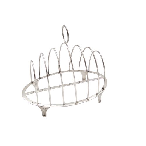 Antique Georgian Sterling Silver Toast Rack 1795