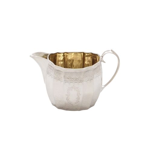 Antique Victorian Sterling Silver Jug 1894