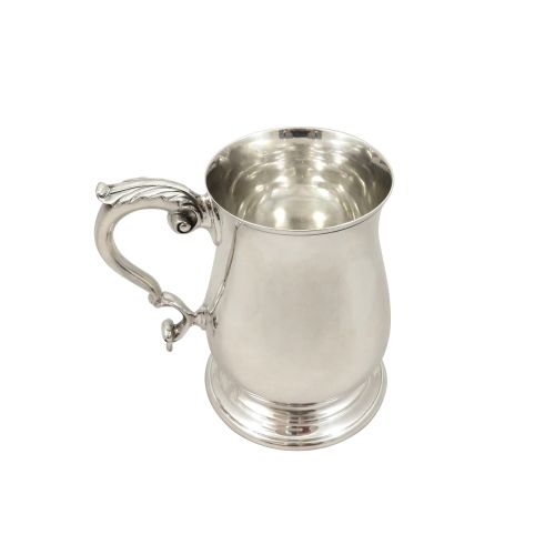 Vintage Sterling Silver Pint Mug / Tankard 1983