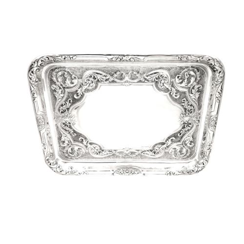 Antique Edwardian Sterling Silver Dressing Tray 1904