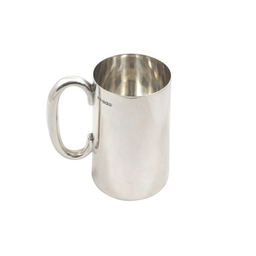 Antique Sterling Silver Pint Tankard / Mug 1943