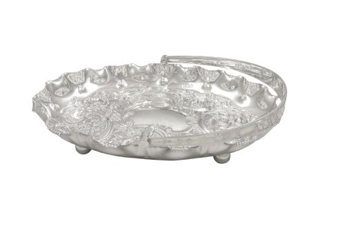 fig 1. Antique Edwardian Sterling Silver 9 1/2