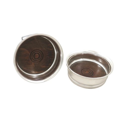 Pair of Antique Sterling Silver Wine / Bottle Coasters 1932