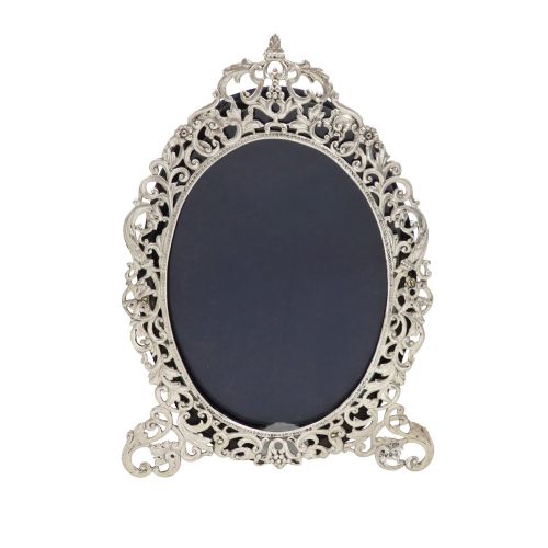 Antique Victorian Sterling Silver 7" Photo Frame 1888