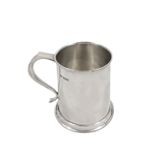 Vintage Sterling Silver Pint Tankard / Mug